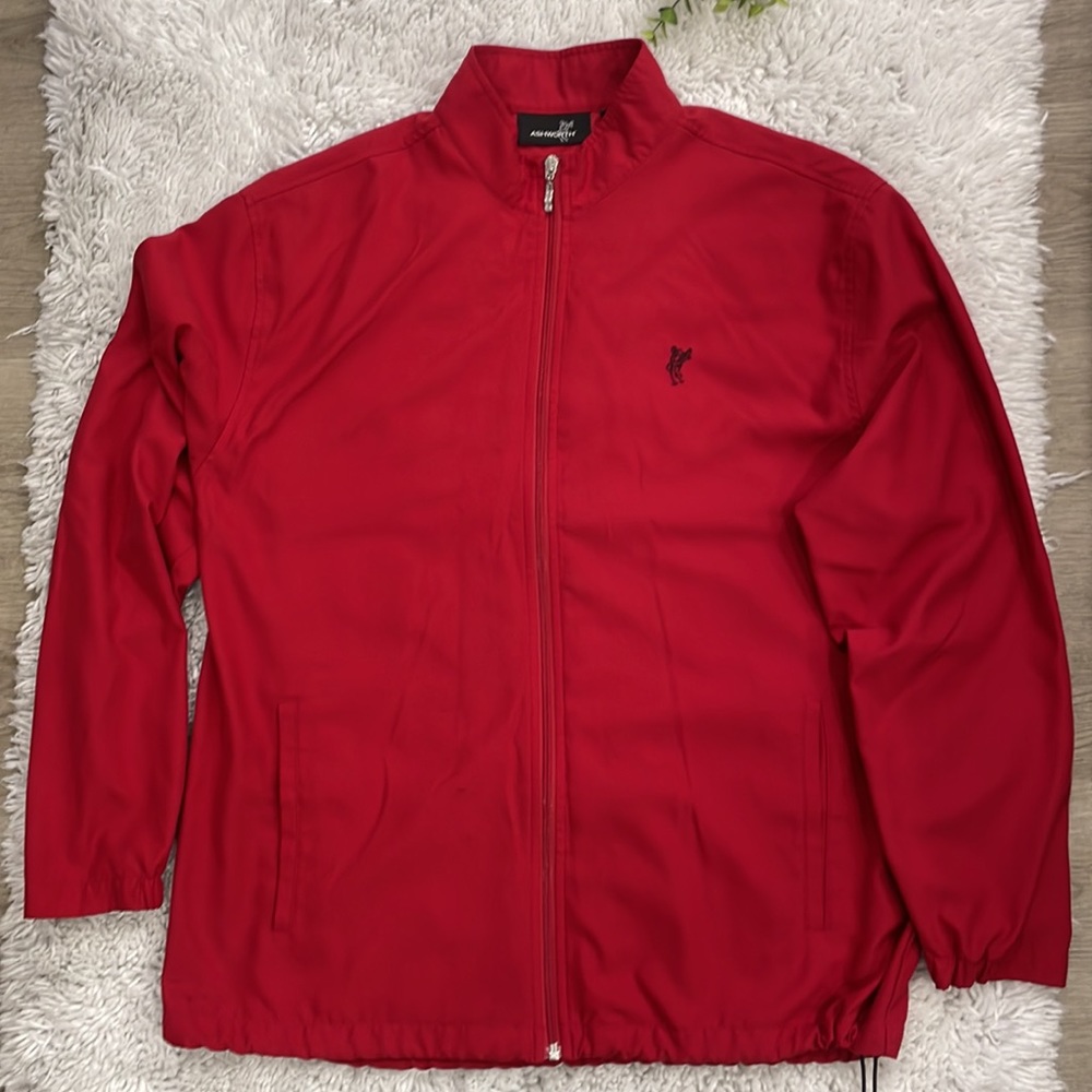Ashworth Red Golf Jacket- Size L